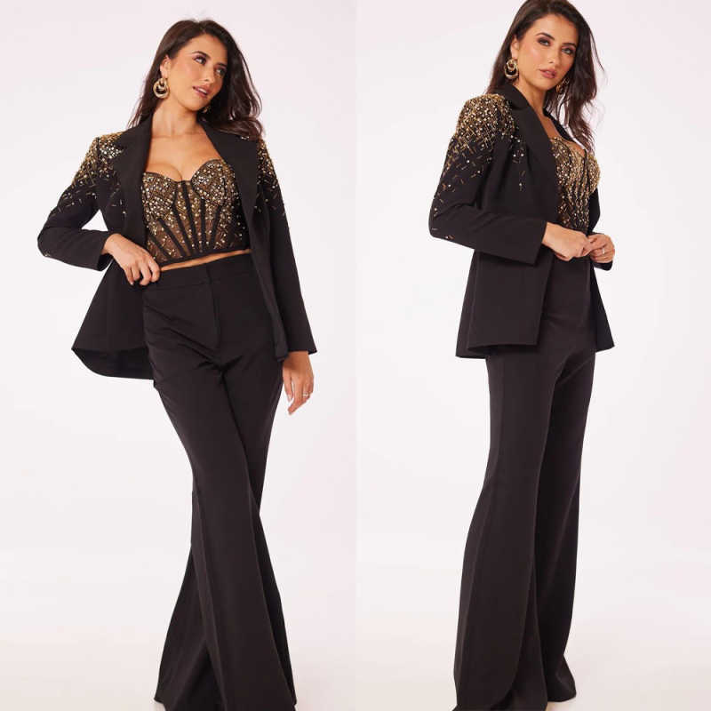 Unique Women'S Formal Wear - Unique Design Women Suits 2 Pieces
