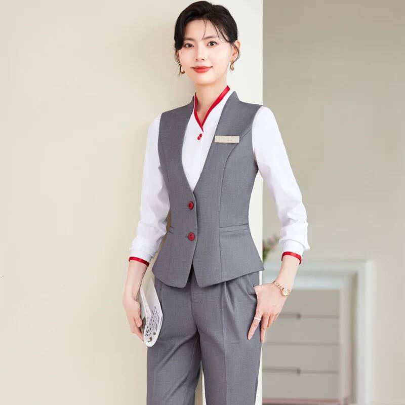Women Formal Wear Pants - Plus Size 5XL Formal Pantsuits Elegant
