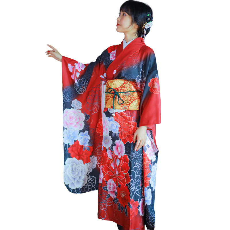 Japanese Women Formal Wear - Women's Japanese Kimono Formal Wear Positioning