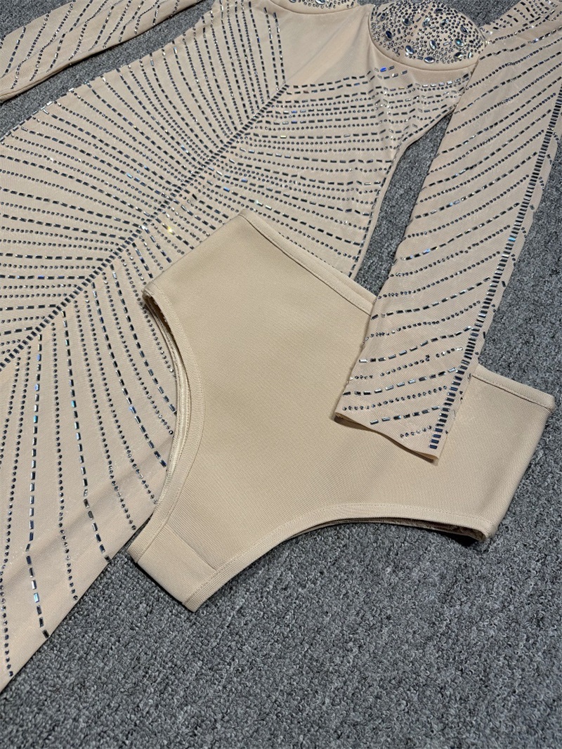 Luxury Crystals Beige Women Pr - Women Formal Wear With Skirt ulasan dan harga
