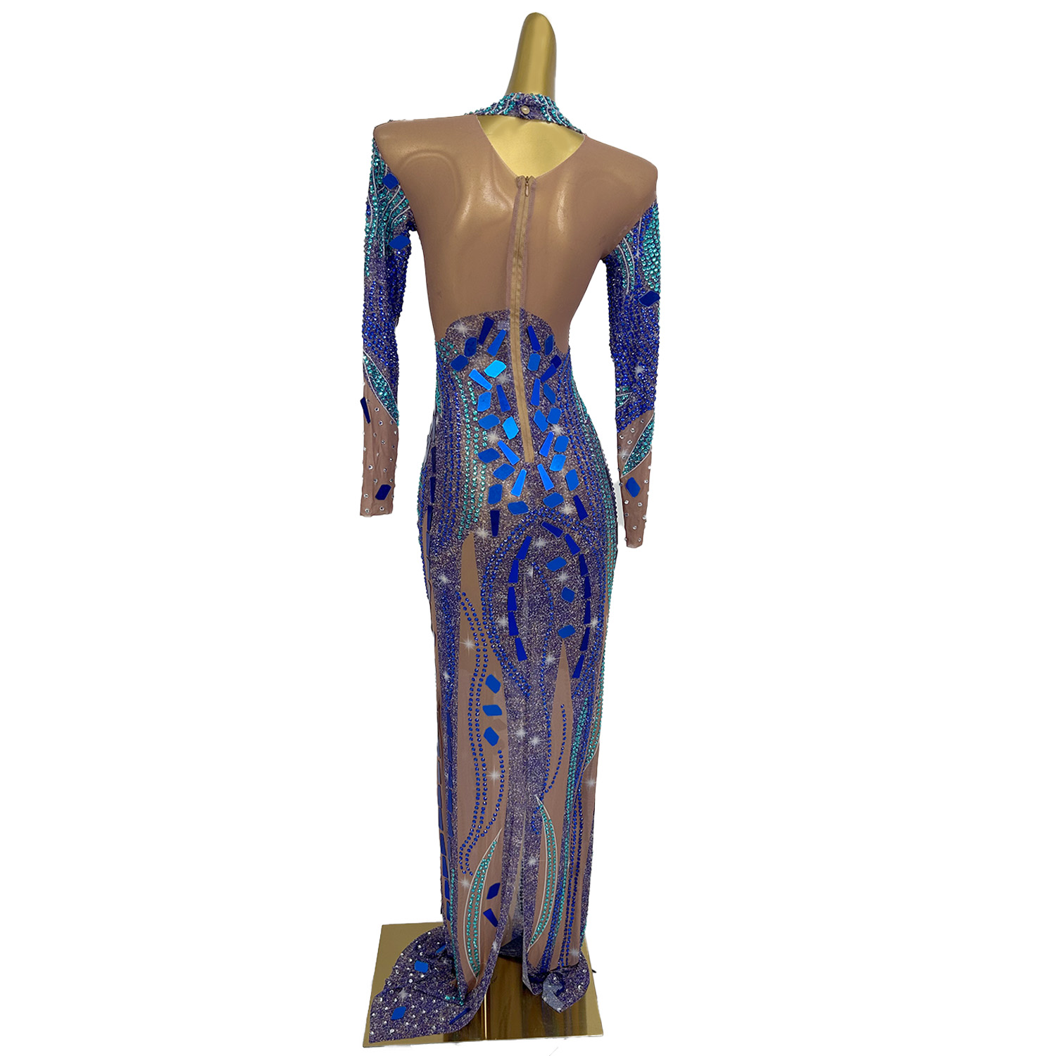 Formal Couture Sparkly Rhinest - Women Formal Wear Photoshoot ulasan dan harga