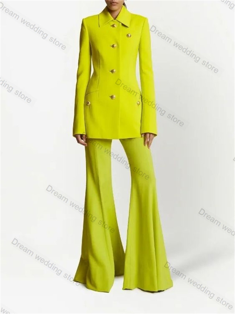 Cotton Women Suits Pants Set F - Women Formal Wear Tailor ulasan dan harga