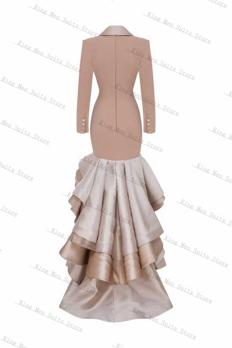 Champagne Women Suits 1 Piece  - Women'S Formal Wear For A Wedding ulasan dan harga