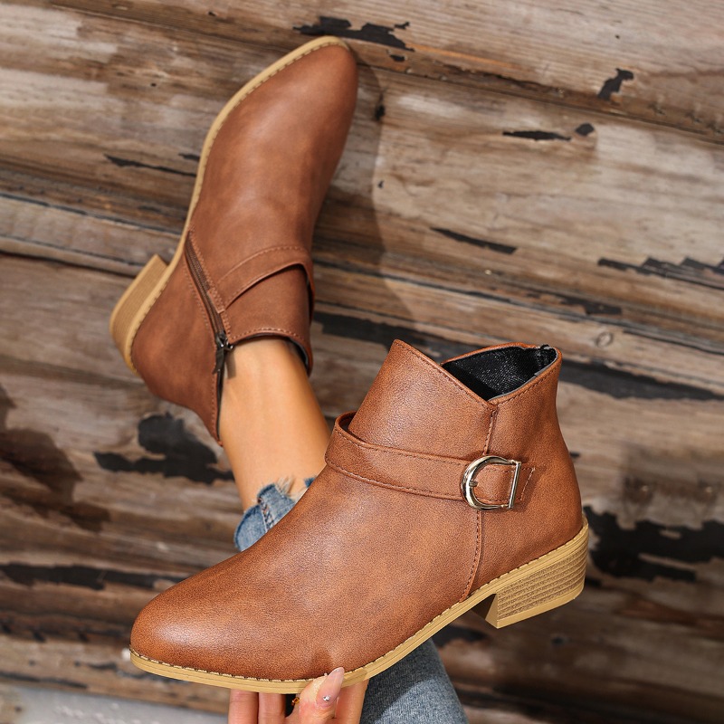 Women's Autumn Winter Ankle Bo - Woman Formal Wear ulasan dan harga