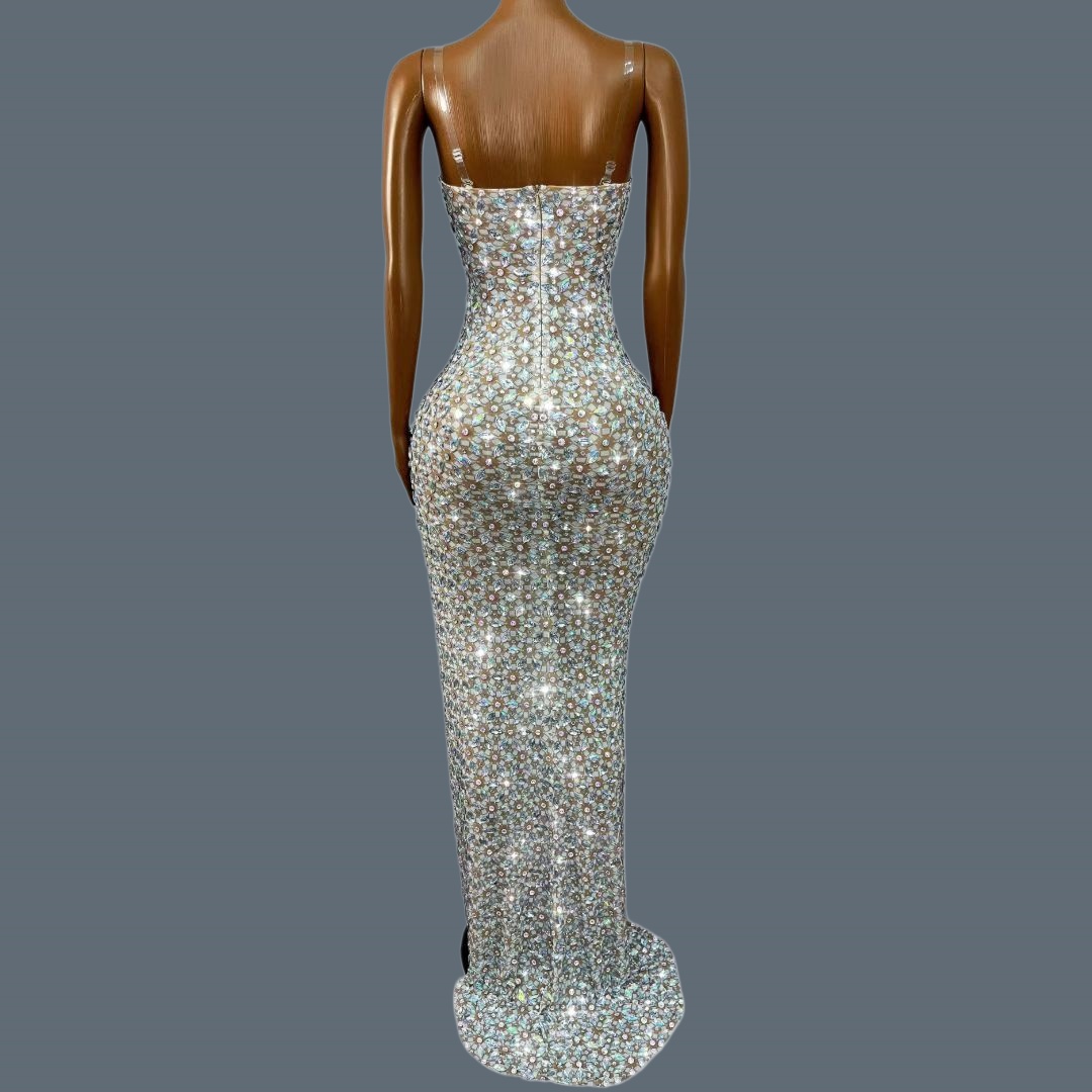 Formal Strapless High Side Sli - Women Formal Wear Photoshoot ulasan dan harga