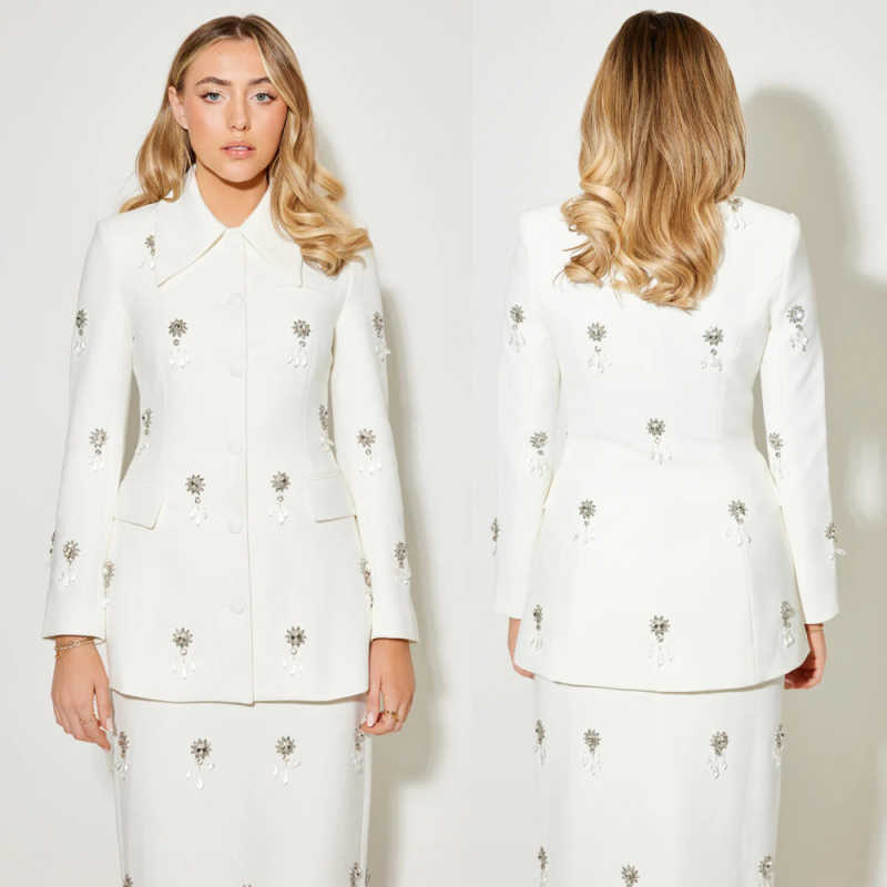 Chic Women Suits 2 Piece Blaze - Women Formal Wear With Skirt ulasan dan harga