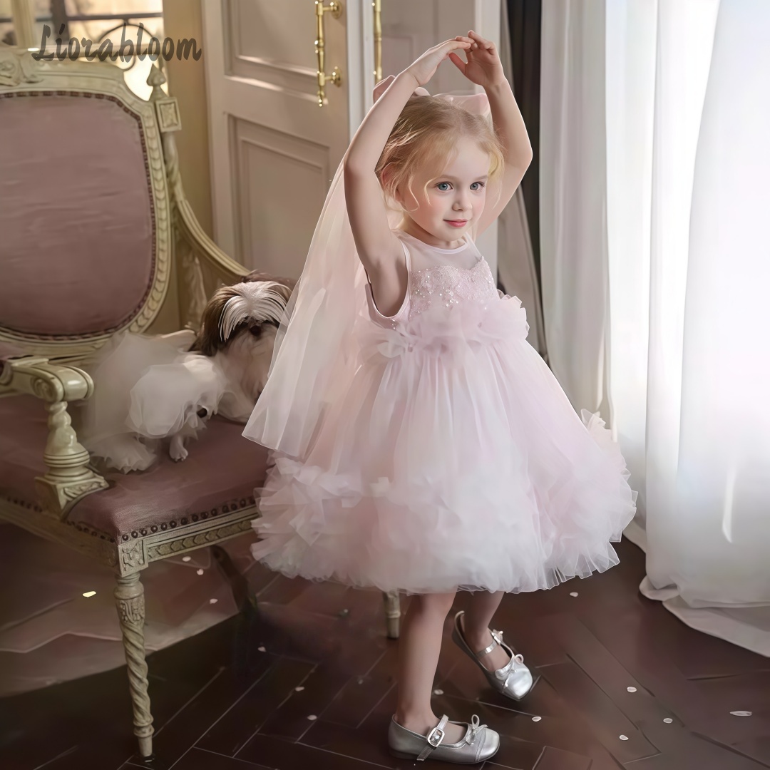 Girls' Tulle Gown Layered Skir - Women Formal Wear With Skirt ulasan dan harga