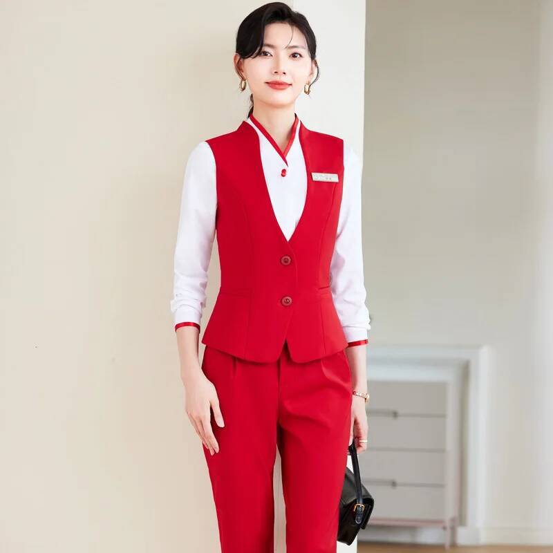 Plus Size 5XL Formal Pantsuits - Women Formal Wear Pants ulasan dan harga