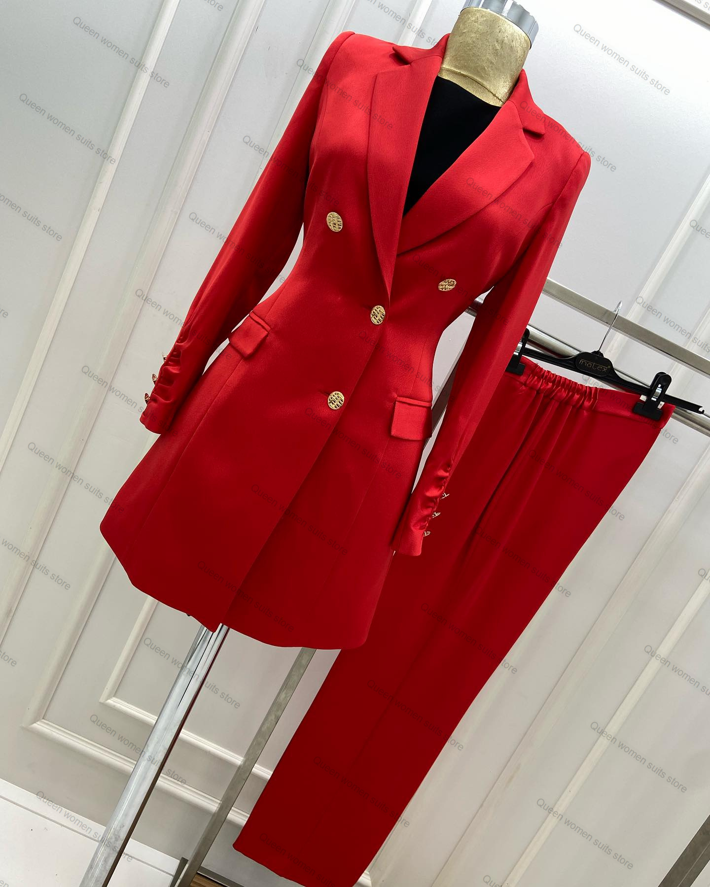 Wedding  Women Pants Suits Set - Women Formal Wear Tailor ulasan dan harga