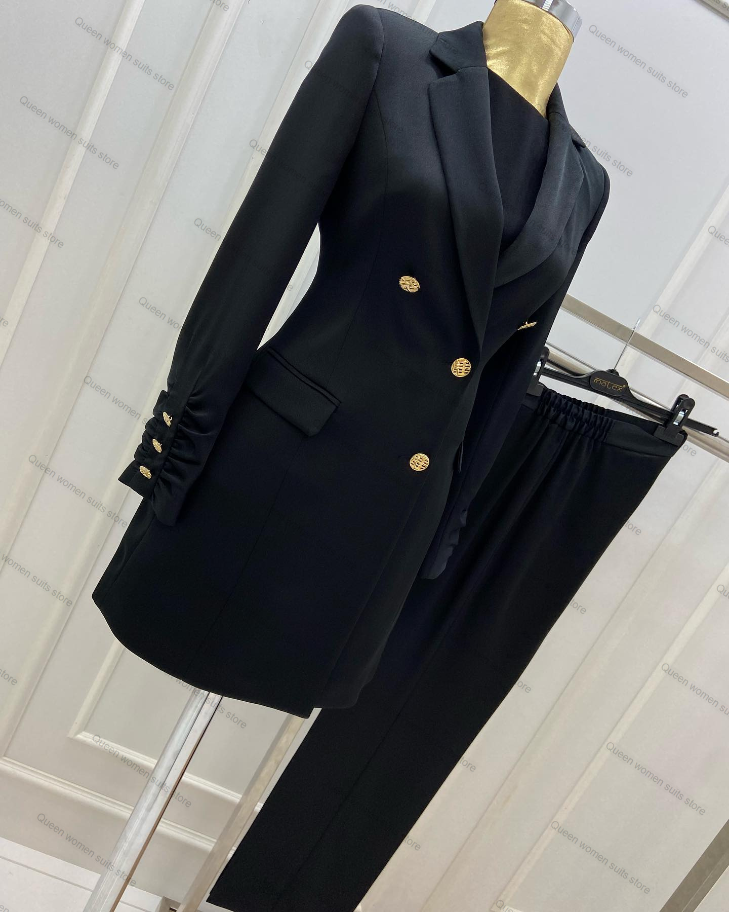 Wedding  Women Pants Suits Set - Women Formal Wear Tailor ulasan dan harga