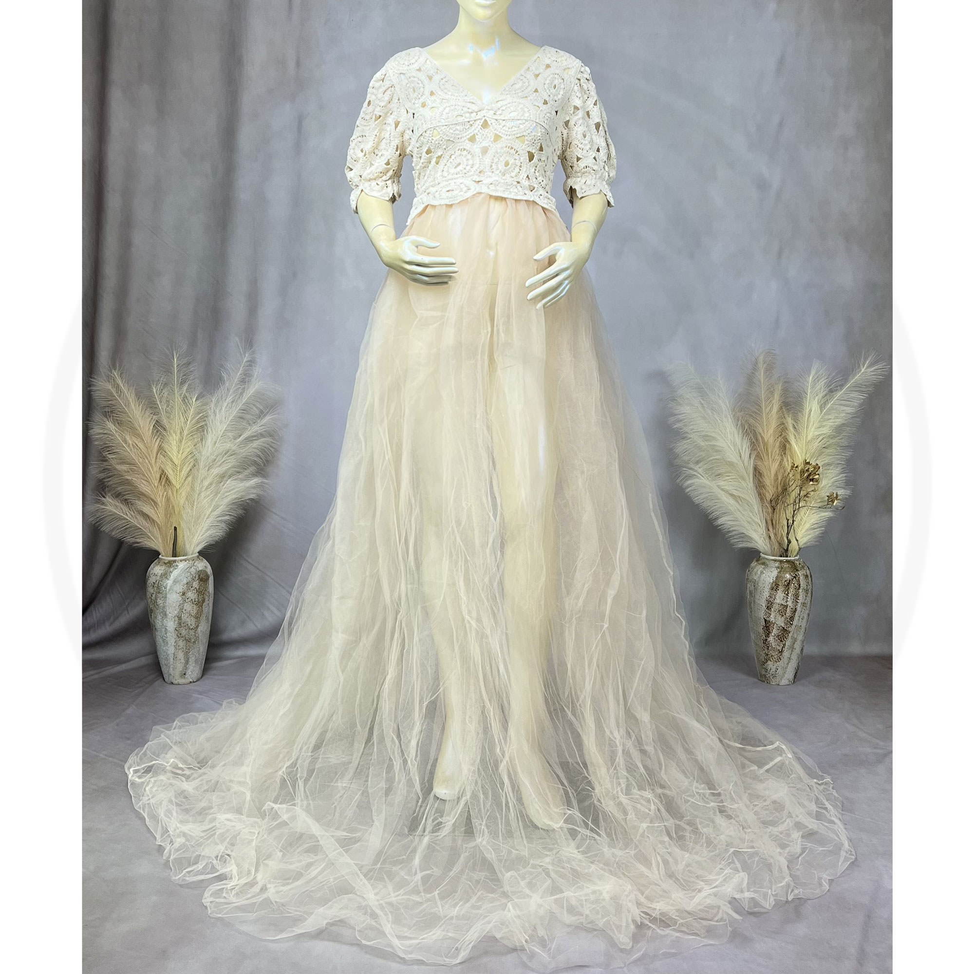 Don&Judy Bohe Short Sleeves Tu - Women Formal Wear Photoshoot ulasan dan harga