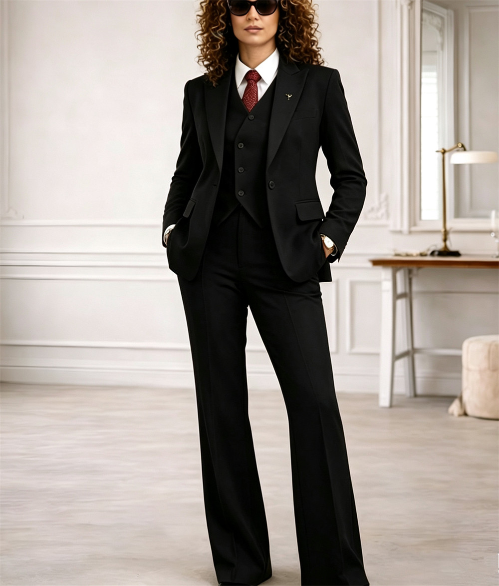 Rust Women's Suits 3 Pcs Vinta - Women Formal Wear Tailor ulasan dan harga