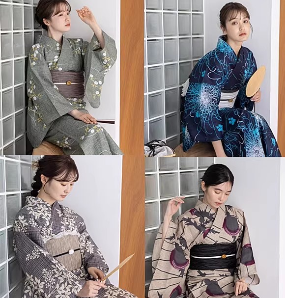 Japanese Kimono / Yukata for W - Women Formal Wear Photoshoot ulasan dan harga