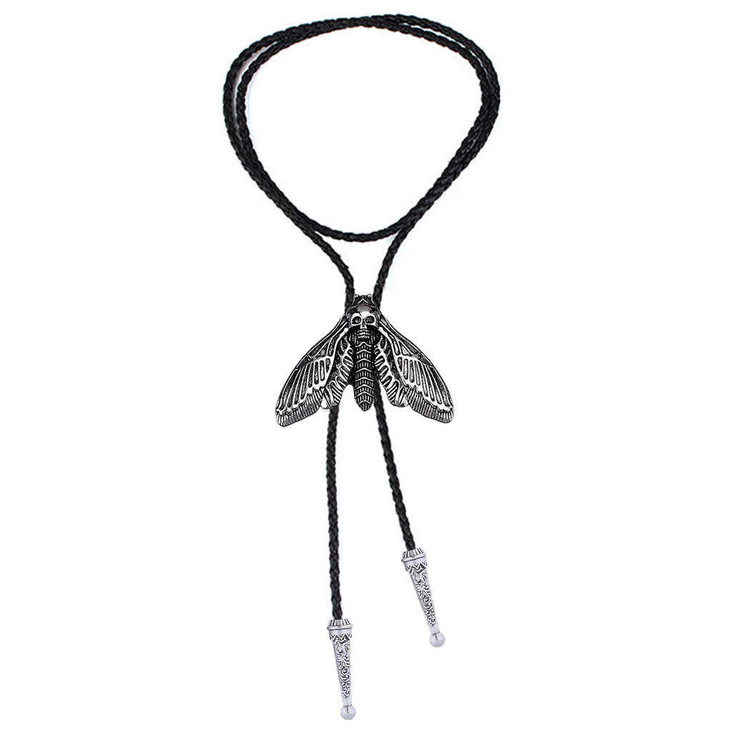 Fashion Animal Moth Bolo Tie - - Women Formal Wear Western ulasan dan harga