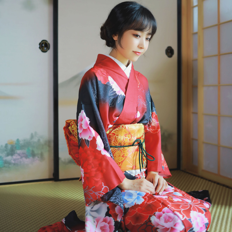 Women's Japanese Kimono Formal - Japanese Women Formal Wear ulasan dan harga