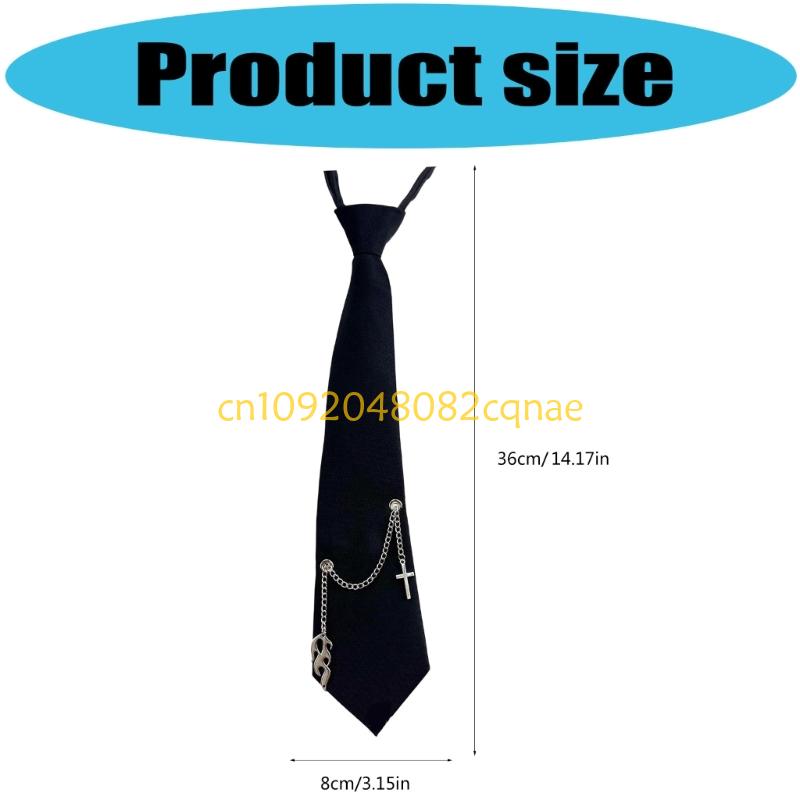 Korean Necktie Zipper Closure  - Women Formal Wear Korean ulasan dan harga