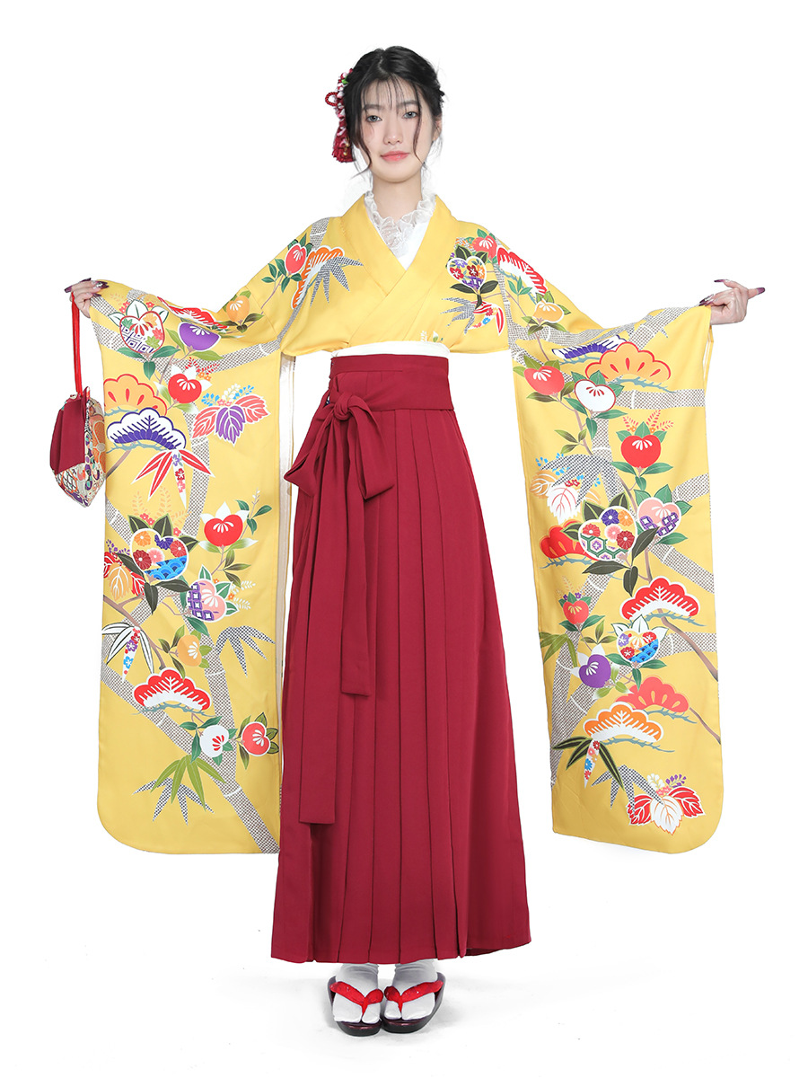 Women's Japanese Kimono Set Wa - Japanese Women Formal Wear ulasan dan harga