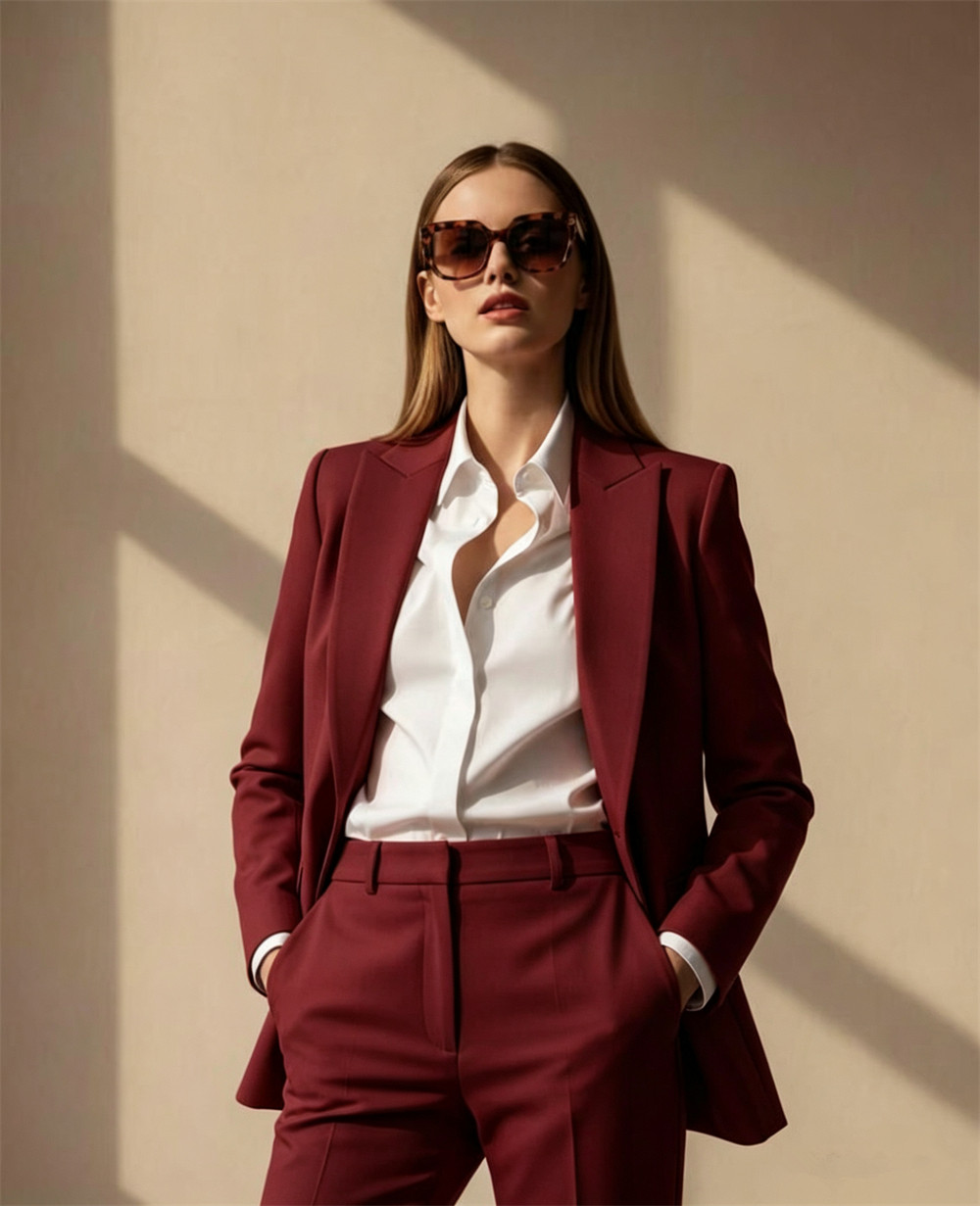 Women’s Orange Power Suit 2 Pi - Women Formal Wear Tailor ulasan dan harga