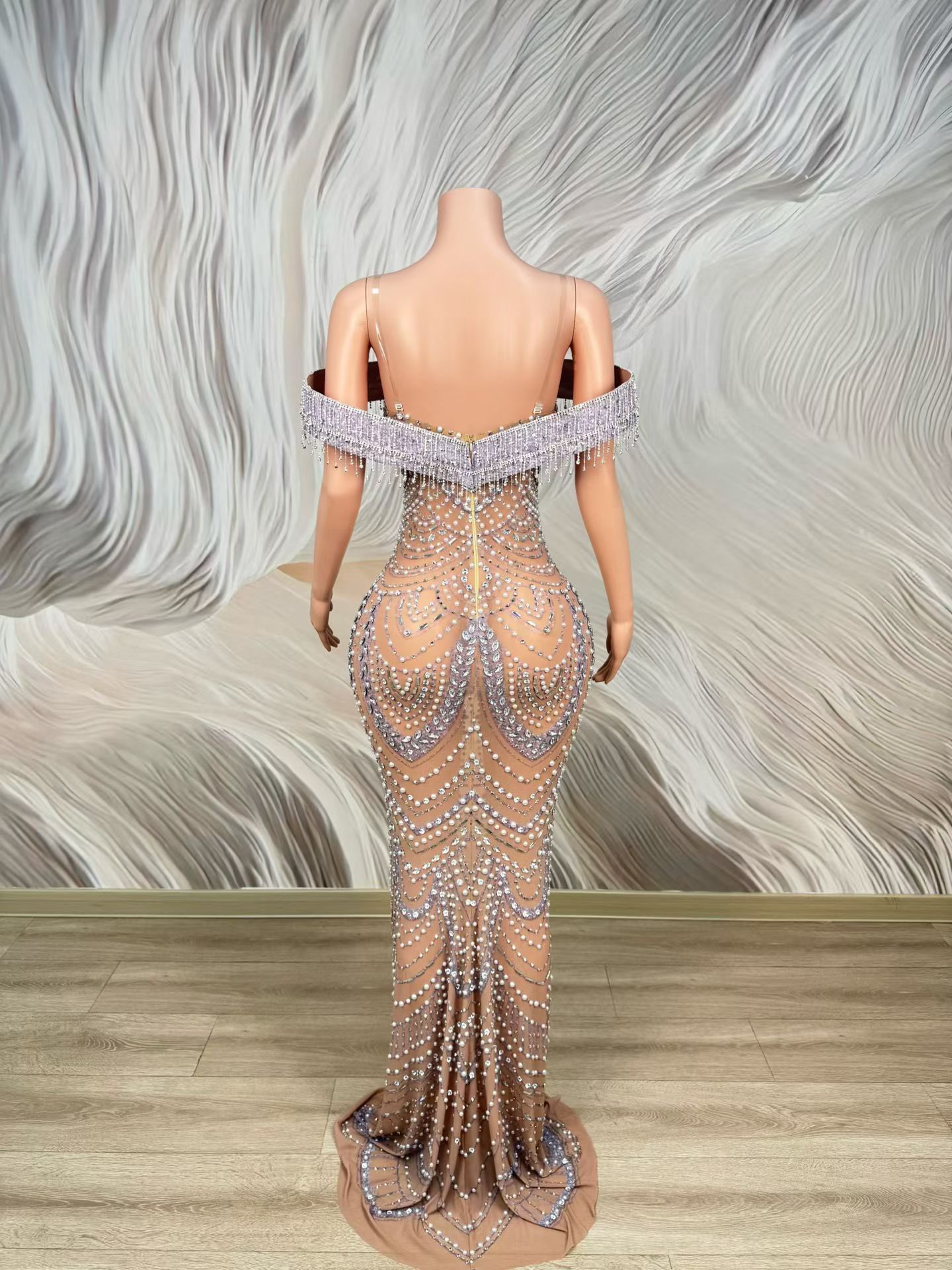 Luxury Elegant Formal Straples - Women Formal Wear Photoshoot ulasan dan harga